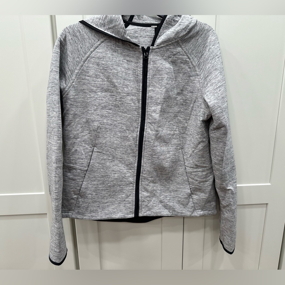 Grey Lululemon zippered hoodie unknown size or style